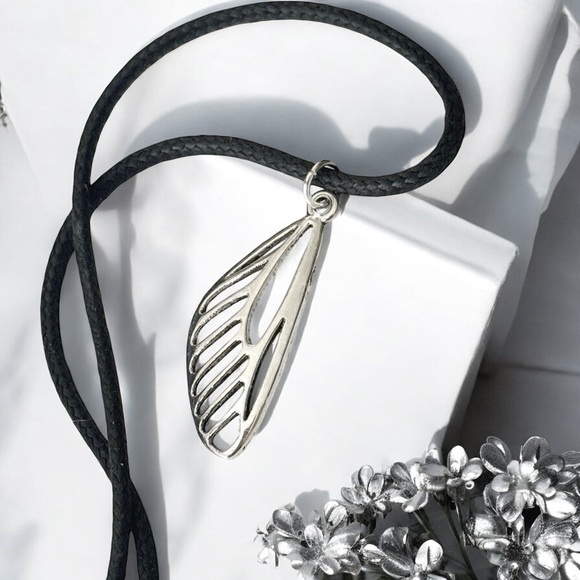 5 For $25💫Silver Butterfly Wing Pendant Necklace - Picture 4 of 4